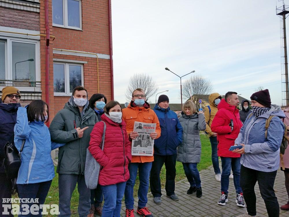 Журналист Максим Хлебец выщел на свободу. Фото: Виктор ПАВЛОВ, "Брестская газета"