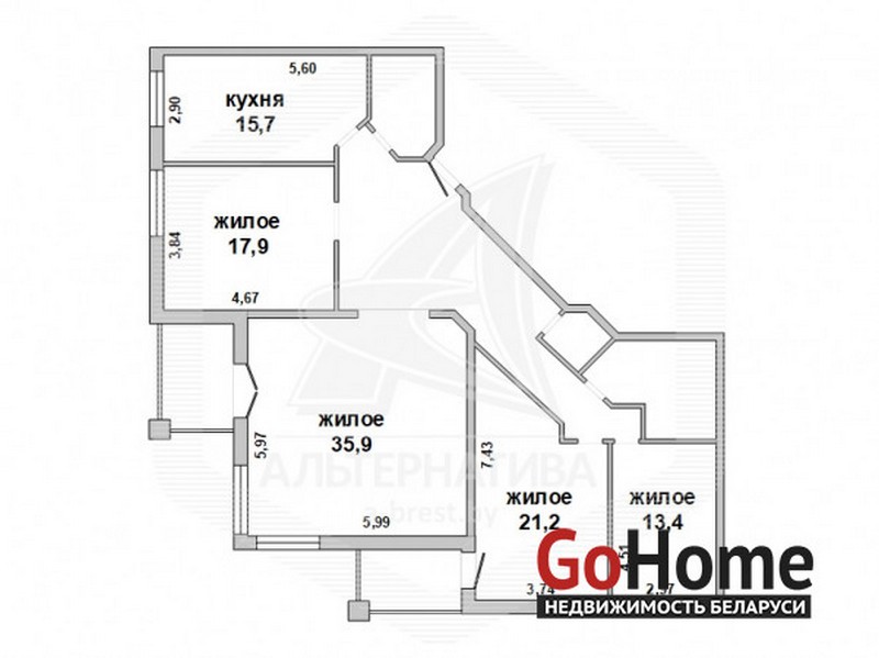 квартиры, Брест, недвижимость, продажа, покупка, жилье, элитное жилье, дорогое жилье