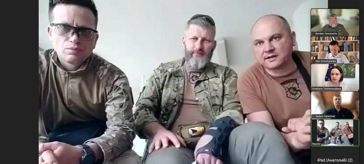 Встреча Тихановской и калиновцев