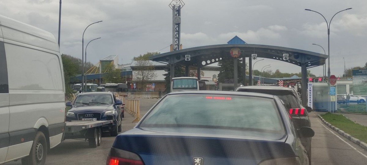 Пункт пропуска «Брест» на въезде из Польши