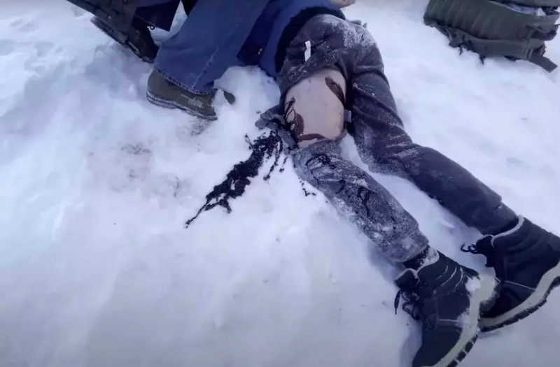 В Дмитрия Капузу стреляли при задержании. Скриншот видео ОНТ