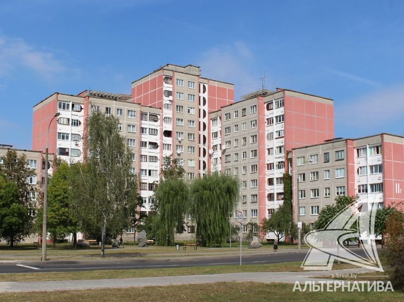 «Хрущевки» в Бресте на Востоке. Фото: «Альтернатива».