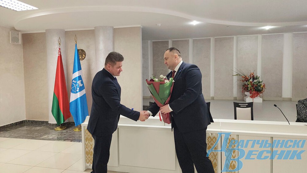 Владимир Неред (слева) и Александр Дорошенко (справа). Фото: «Дрогичинский вестник»