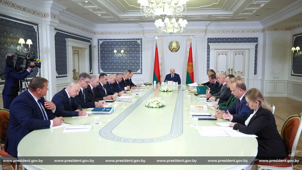 Совещание по системе торгового обслуживания населения. Минск, 26 августа 2025 года.