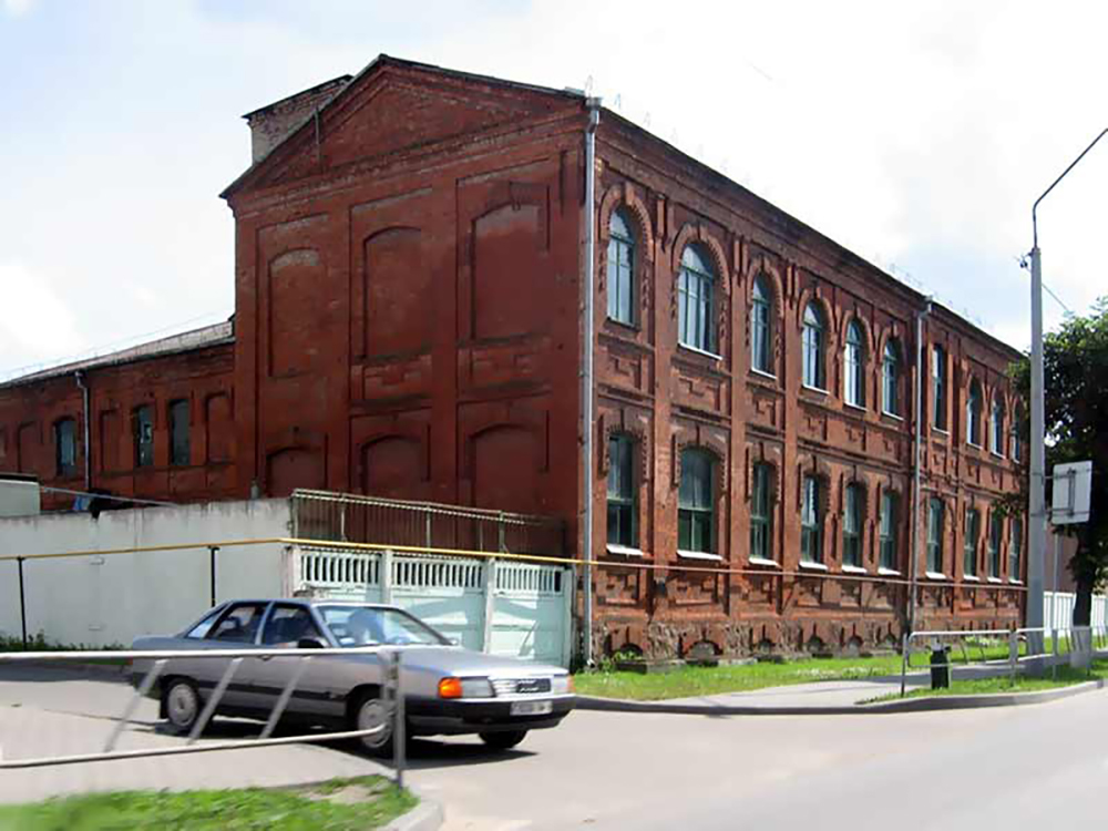 гістарычны будынак з чырвонай цэглы