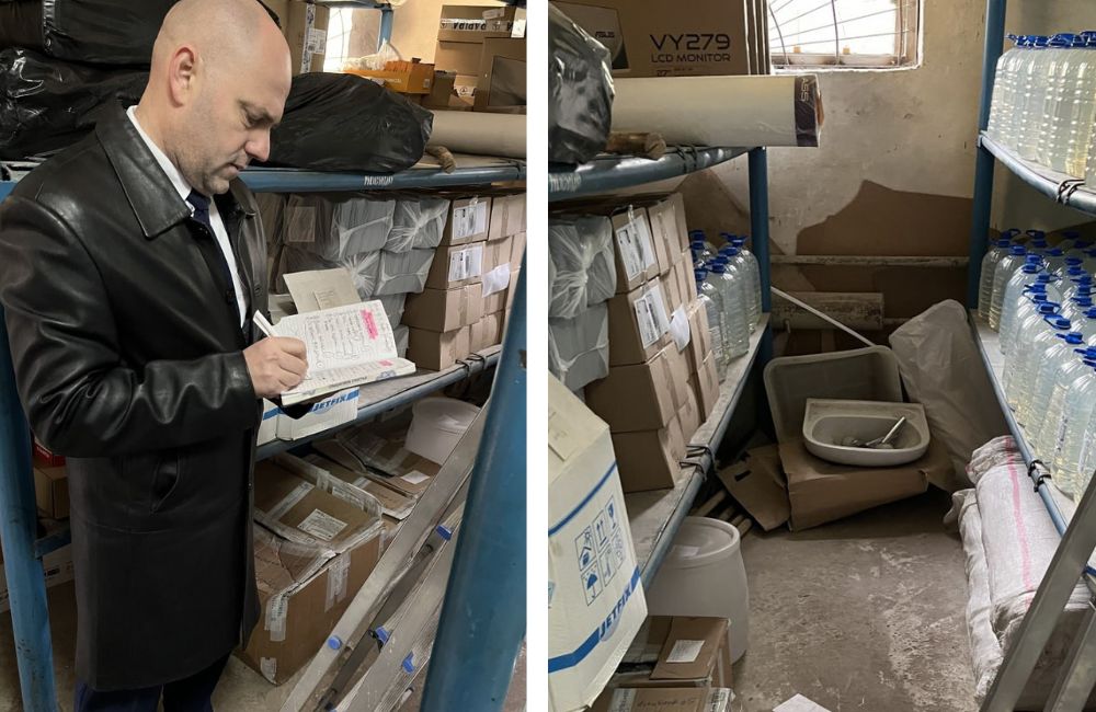 Проверка Брестской областной клинической больницы главным государственным инспектором по охране труда Алексеем Тихмановичем вместе с мобильной группой Брестского горисполкома.