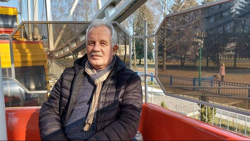 Віктар Марчук. Вясна ў Брэсце, 2021 год. Фота: з асабістага архіва