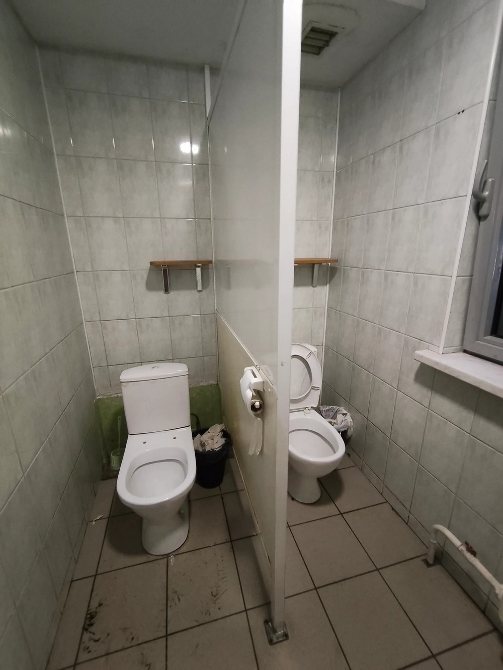 Бесплатный туалет в пункте пропуска «Брест». Фото из Threads