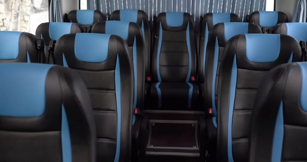 Новый автобус футбольного клуба «Динамо-Брест». Скриншот видео