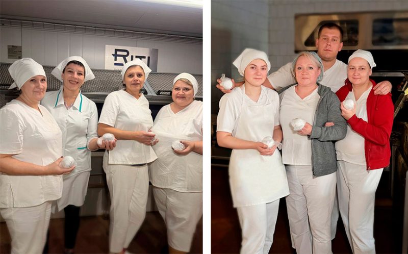 Работники Барановичского хлебозавода получили на Рождество пожарные извещатели